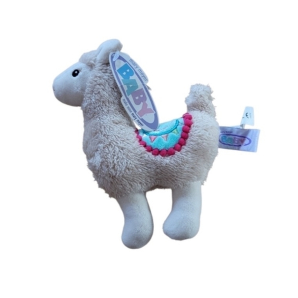 NEW Mary Meyer Lily Llama Baby Rattle